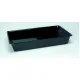 Polümetüülmetakrülaadist GN 3/4 80 mm Plexi nõu Must (A00006603)