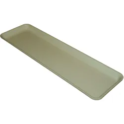 Polümetüülmetakrülaadist GN 2/4 20 mm Plexi nõu valge