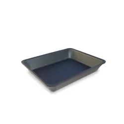Polümetüülmetakrülaadist GN 1/2 50 mm Plexi nõu Tume suitsuhall