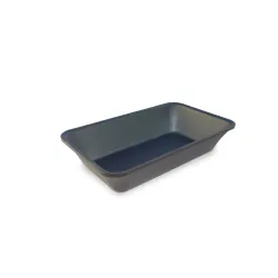 Polümetüülmetakrülaadist GN 1/4 50 mm Plexi nõu Tume suitsuhall