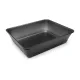 Polümetüülmetakrülaadist GN 1/2 80 mm Plexi nõu Tume suitsuhall (A00021745)
