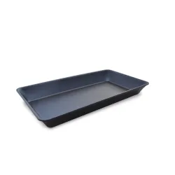 Polümetüülmetakrülaadist GN 3/4 50 mm Plexi nõu Tume suitsuhall