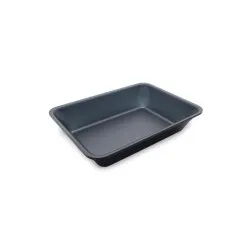 Polümetüülmetakrülaadist GN 1/5 50 mm Plexi nõu Tume suitsuhall