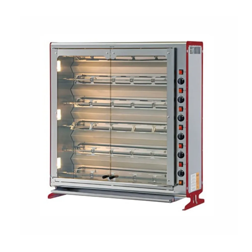 Stainless Steel Vertical Chicken Grill 24P-ELBA