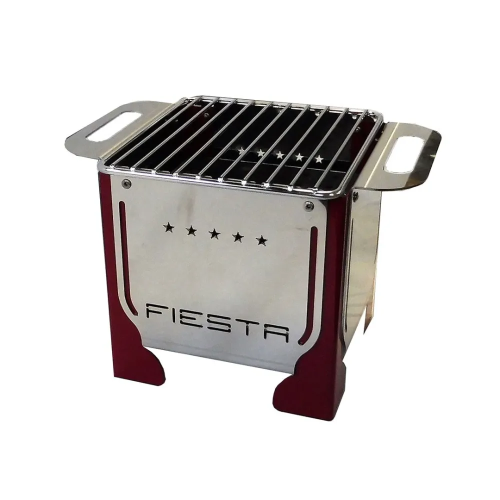 Fiesta 1 Medžio Anglių Stalo Kepimo Grilis