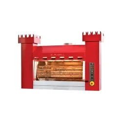 Wood-fueled chicken grill 30P-TORRE combinato