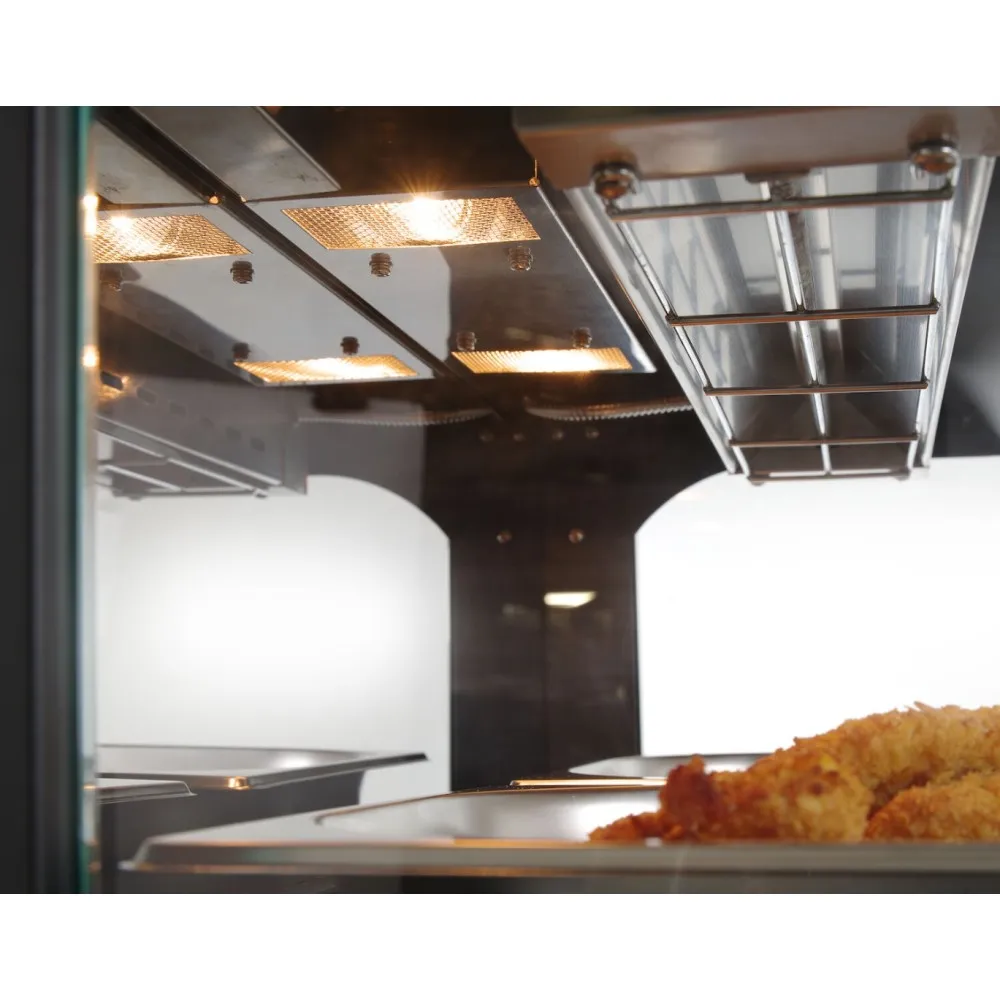 Versatile Quartz Heating Display Case