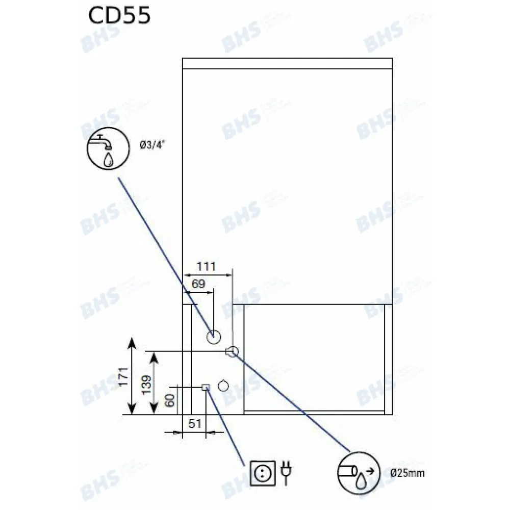 CD55 Ice Maker - Premium Quality Ice Production