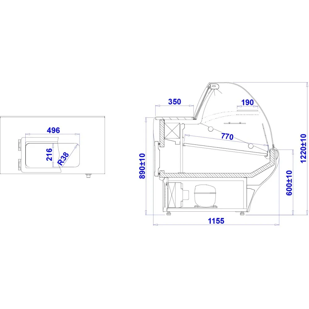 BASIA Neo Külm Vitriin 3.13 REMOTE