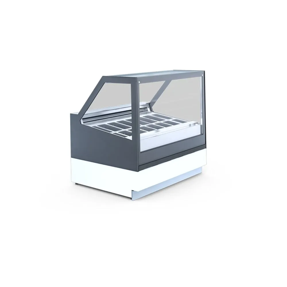 Jäätisevitriin CUBE 2 DEEP ICE 1400 mm - Täiuslik Jäätise Näitus