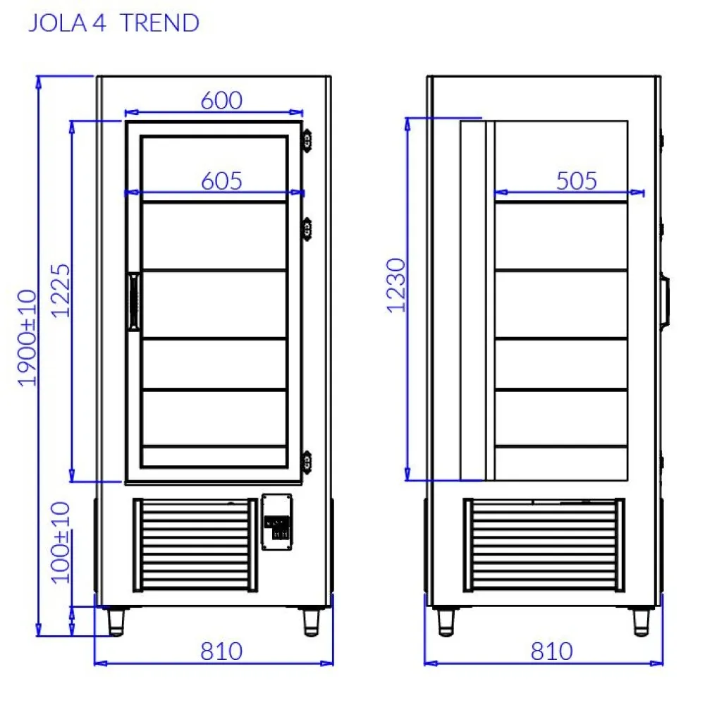 Vitrine Réfrigérée JOLA 4 TREND