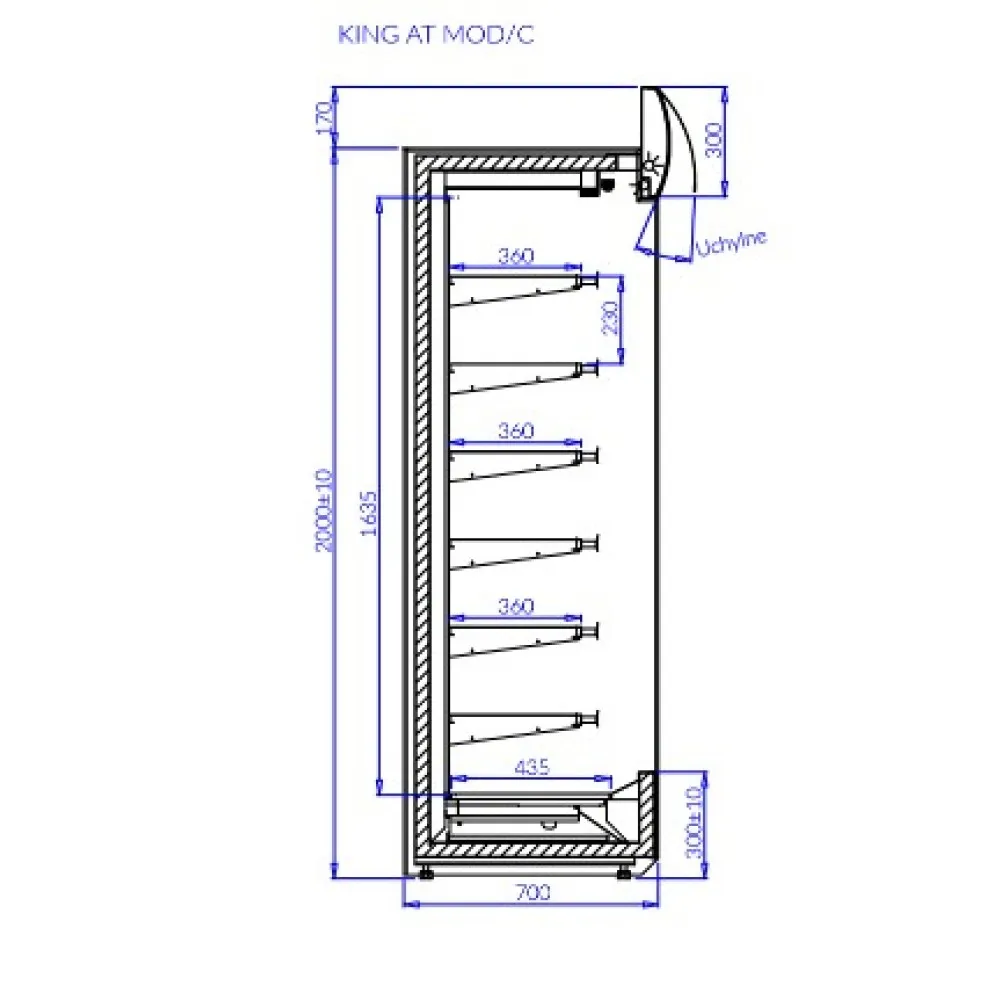 KING 1.6 AT Kaugjuhtimisega Vitriin