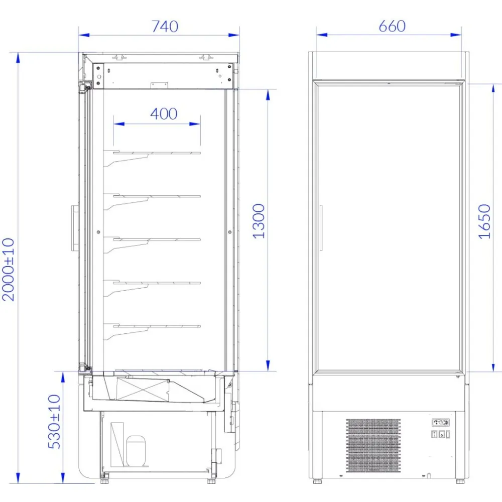 Soe vitriin INNOVA T74