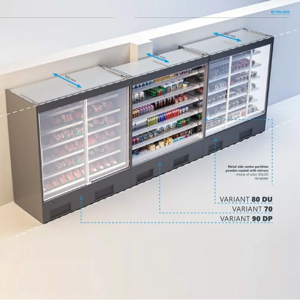 VARIANT 1.25 80L Kaugjuhtimisega Vitrin