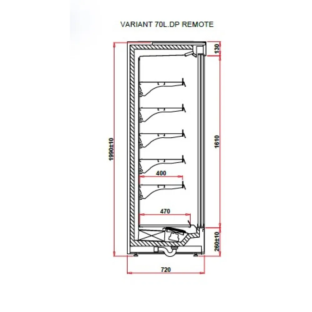 VARIANT 1.88 70L Kaugjuhtimisseade