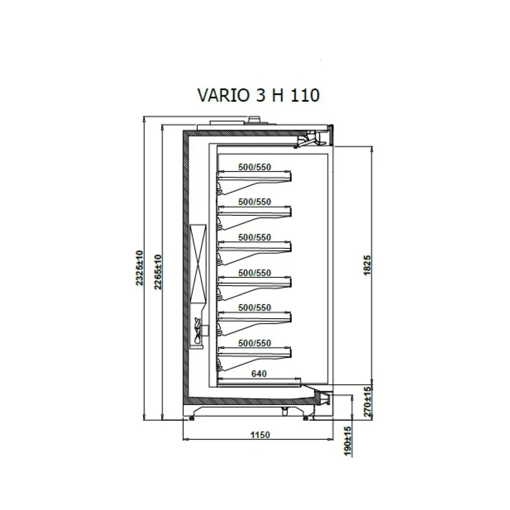 Inovatīvā Aukstā Vitrīna VARIO 3 ar Tālvadību