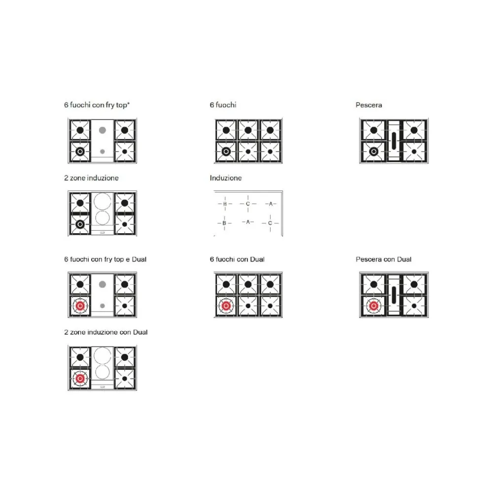 Ilve Nostalgie PD09INE3 plīts ar cepeškrāsni