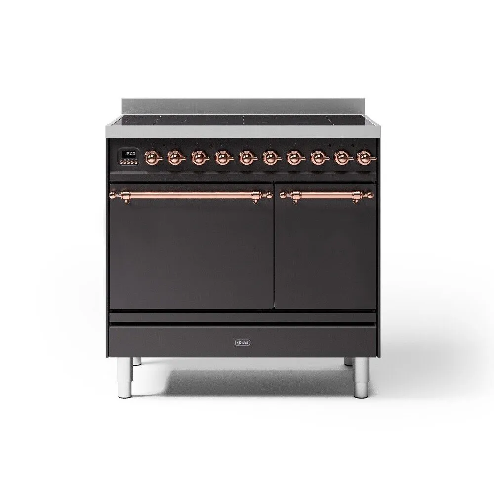 Ilve Nostalgie PDI096NE3 Indukcijas plīts ar cepeškrāsni