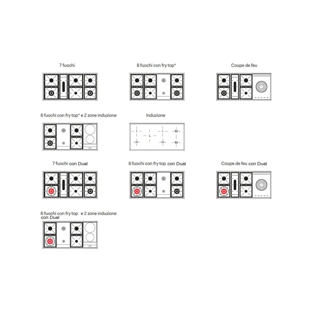 Ilve Nostalgie P12SNE3 Ahjuga Pliit