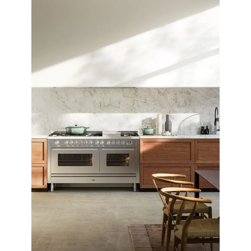 Ilve Professionaalne Pliit Ahjuga P15FWE3 - 150 cm