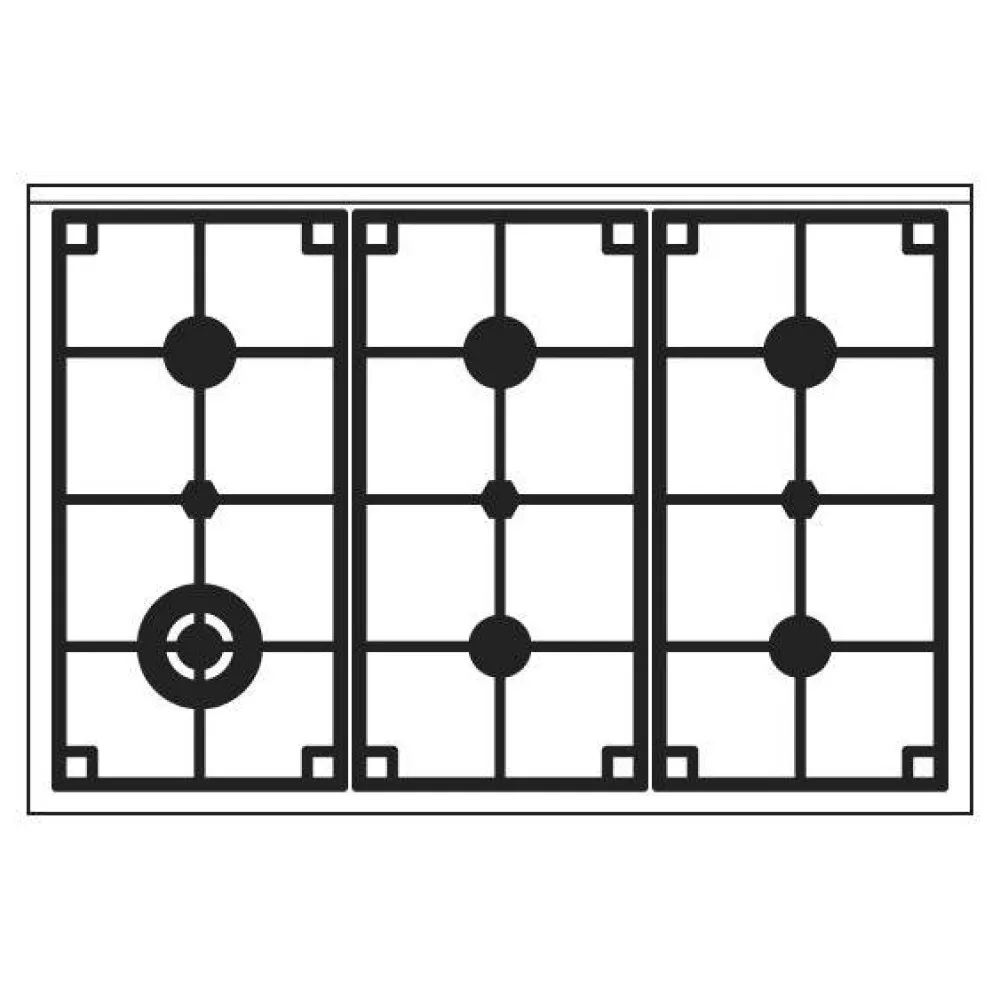 Pro Line 90 cm Plīts ar Cepeškrāsni - L09-GRD/L09-MGD