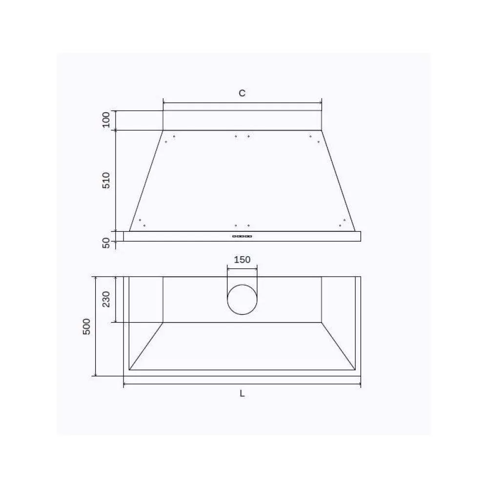 Nostalgie ANB150 Tvaika nosūcējs