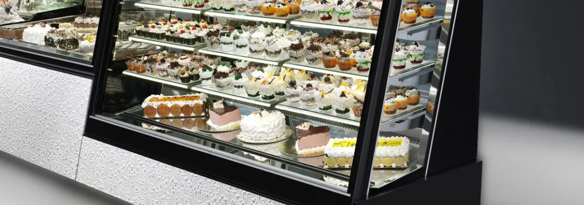 Réfrigérateurs à pâtisserie ouverts: une approche moderne de la conception des magasins et des cafés