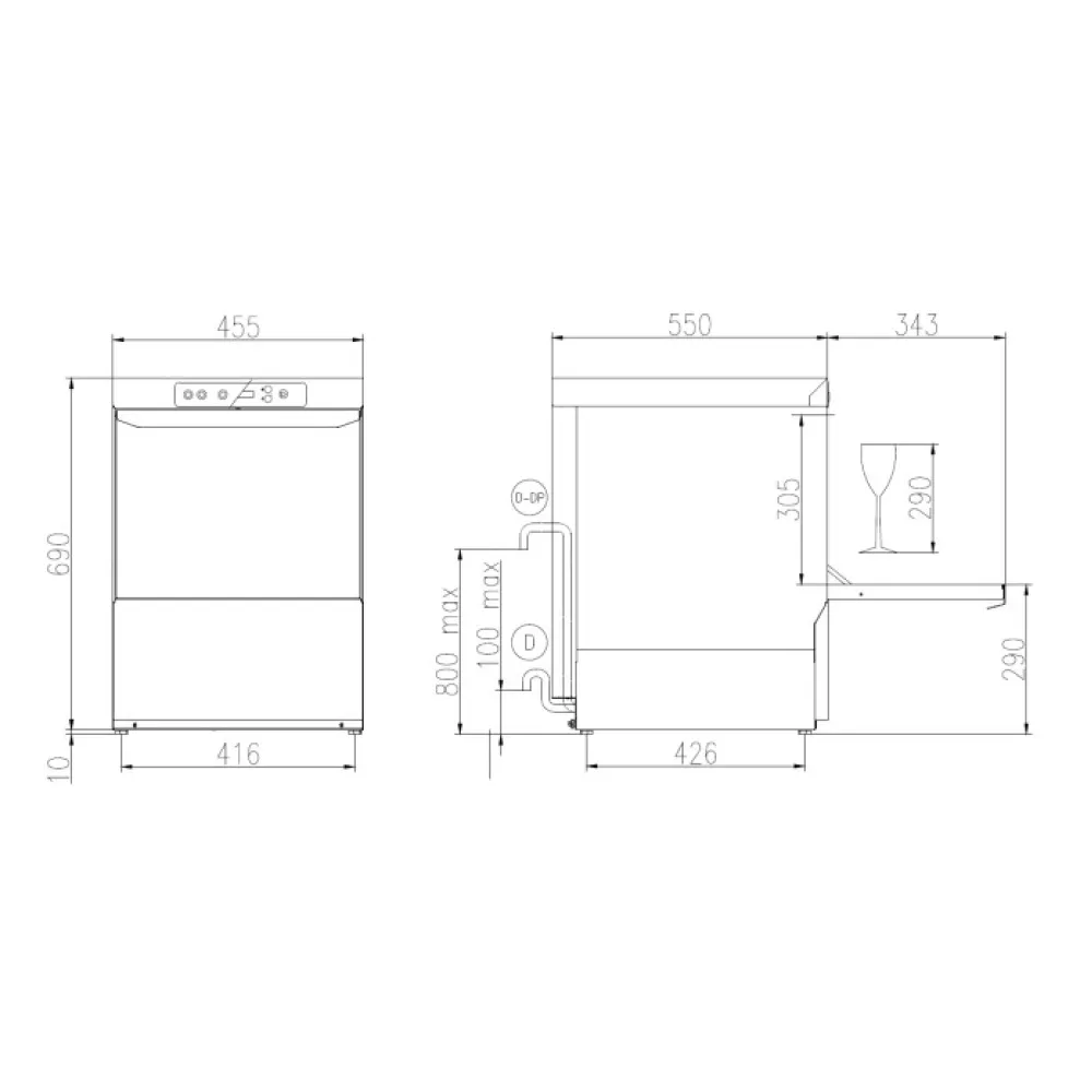 Profesionali indaplovė FK 40 E