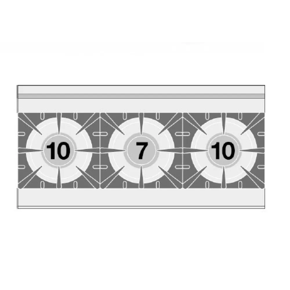 Premium 3-Burner Gas Range with Static Oven