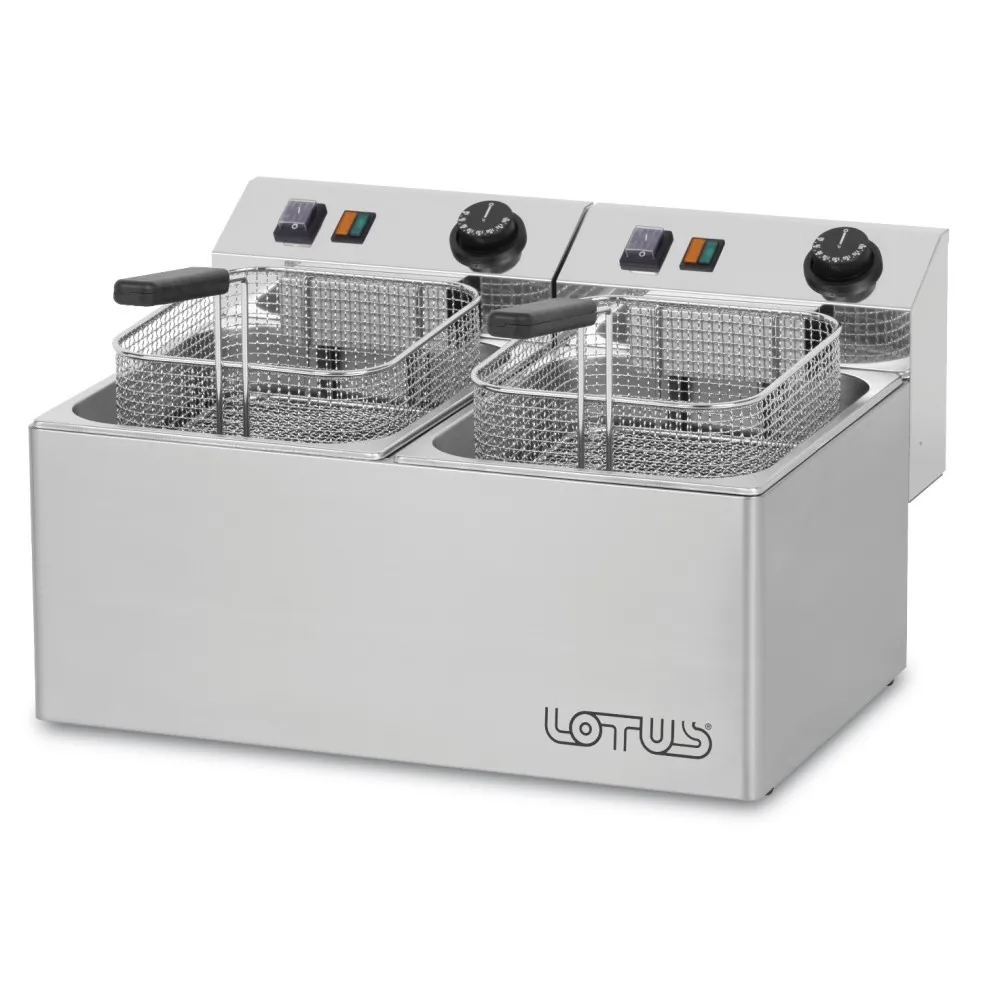Professional 7+7L Electric Fryer FE-77EM