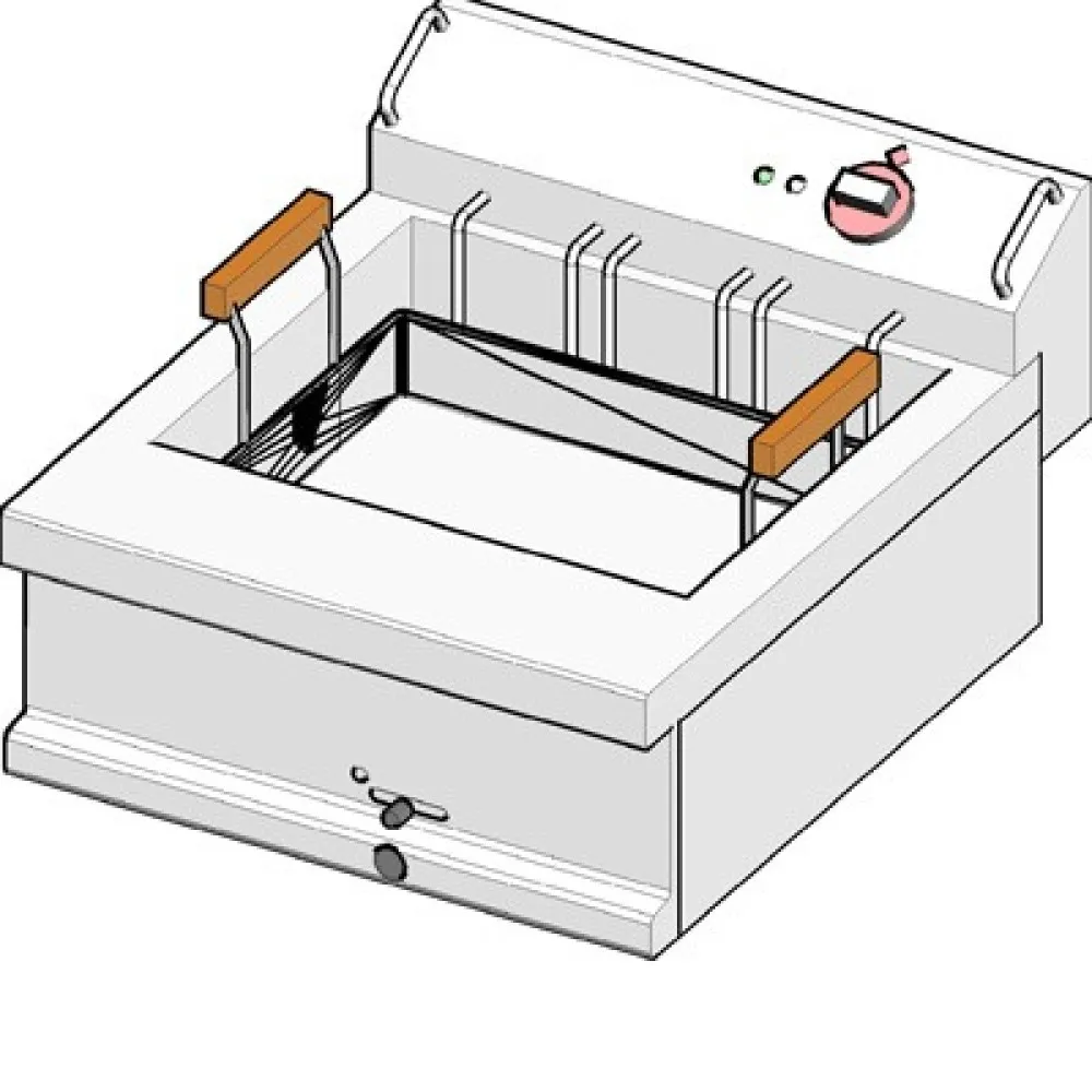 Kondiitri Fritüür 17 liitrit