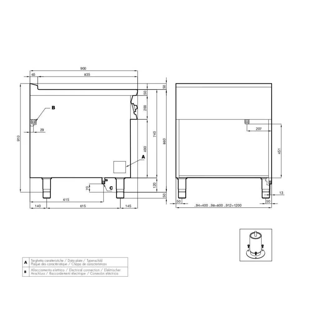 Professionaalne Induktsioonpliit TPI-98ETX