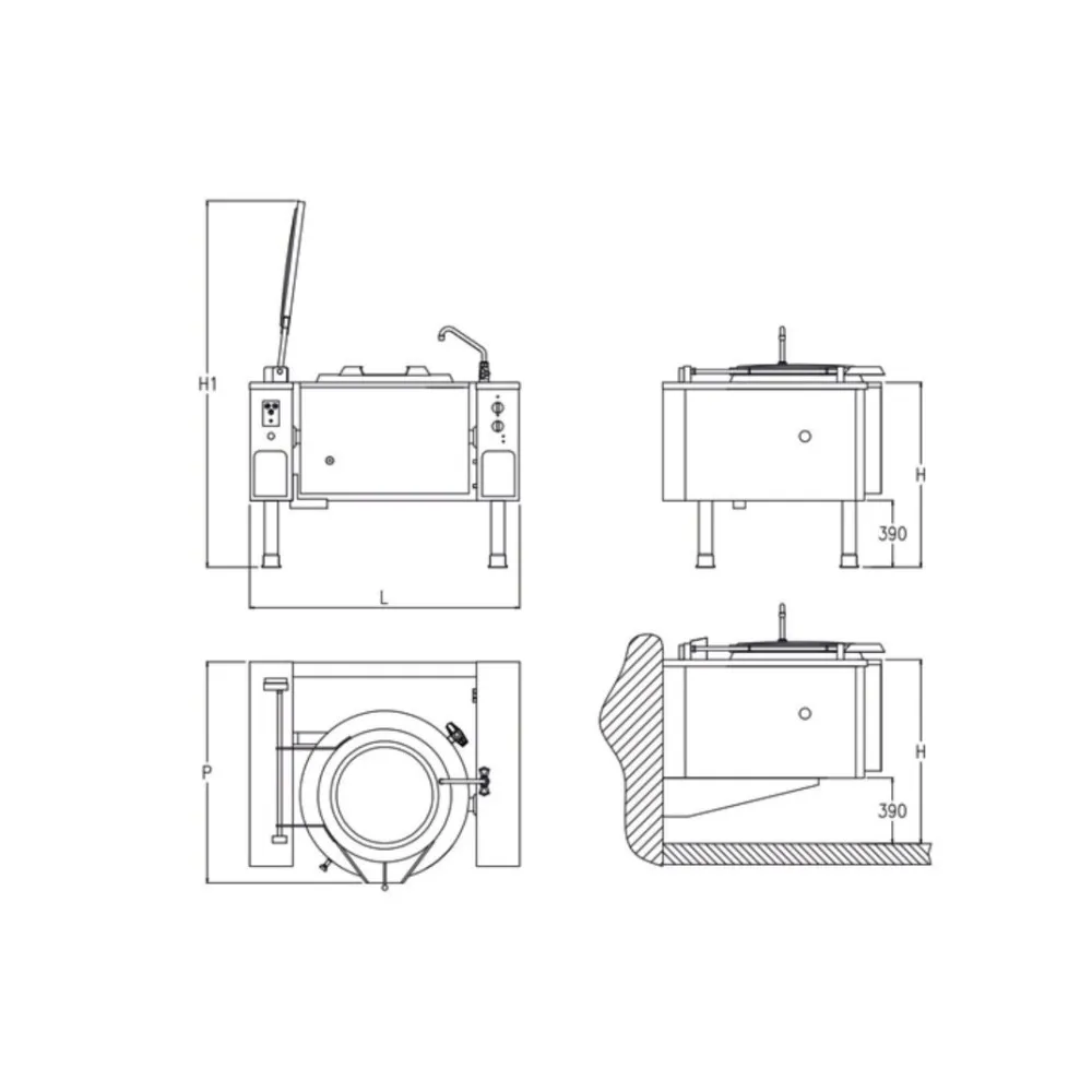 Chaudière Électrique Haute Performance PMKIE300 - 325 Litres