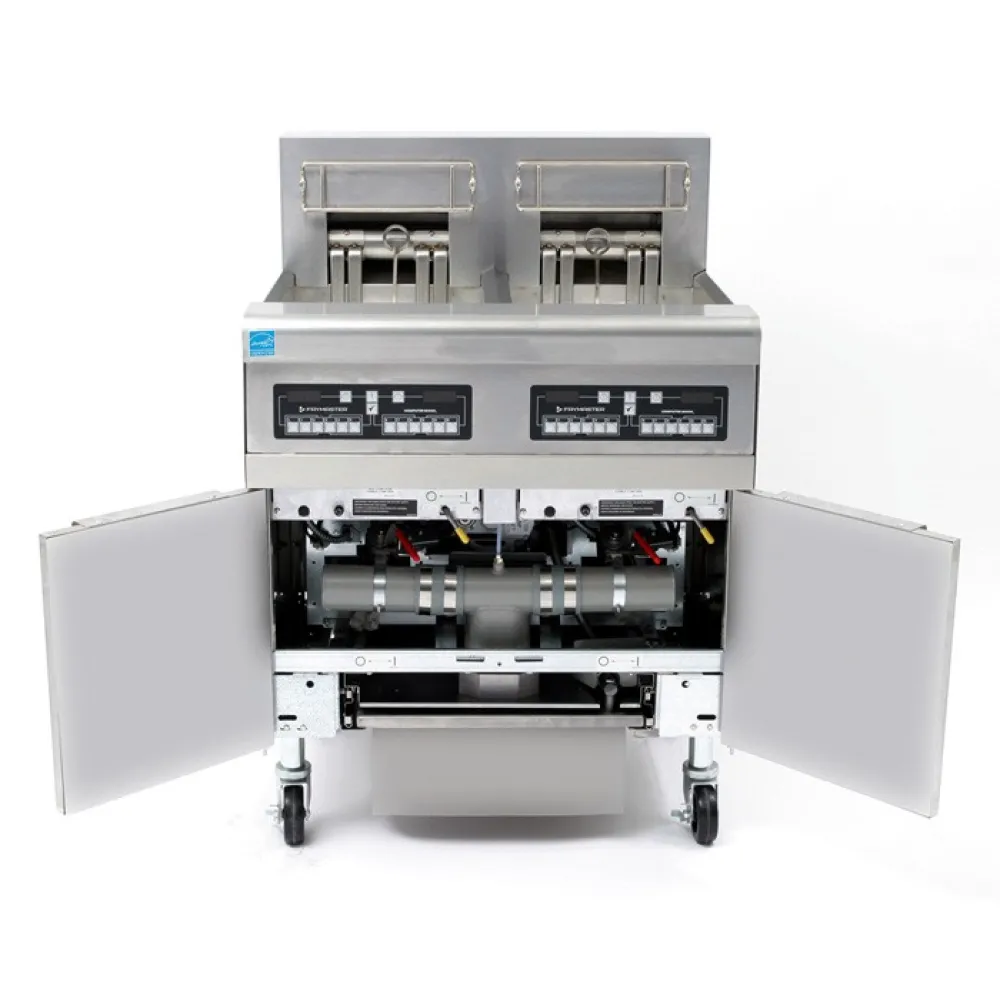 Profesionali elektrinė gruzdintuvė FRPE214TC 2x25 litrų