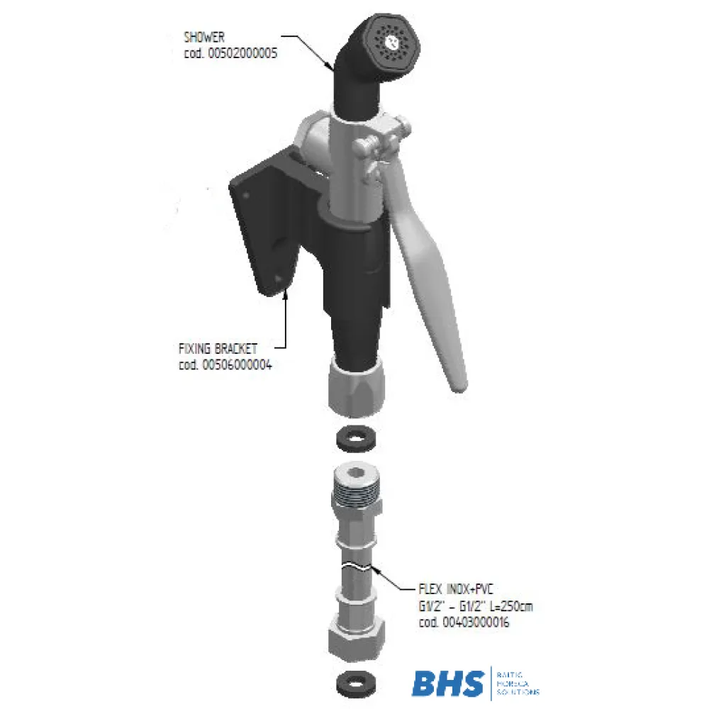 Душ с гибким шлангом R20101