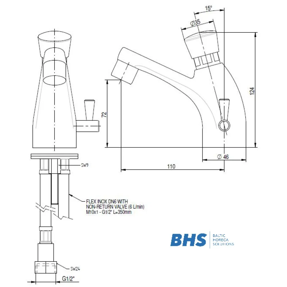 Смеситель A002B: Умный выбор для вашего умывальника