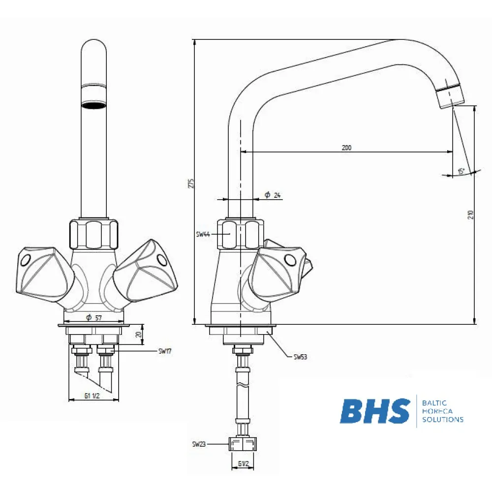 Professionaalne Köögisegisti ATENA