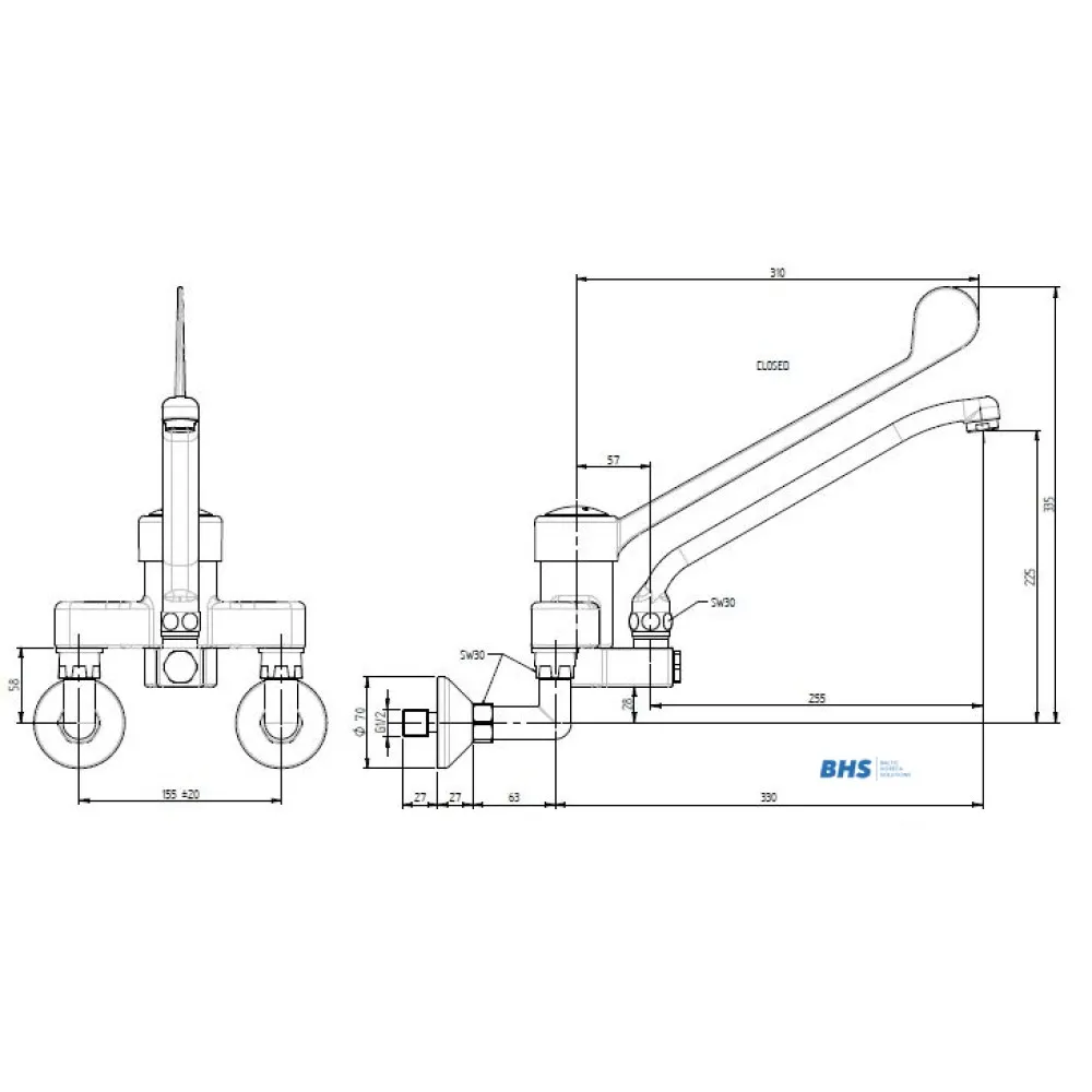 Premium Kitchen Shower Mixer 20135