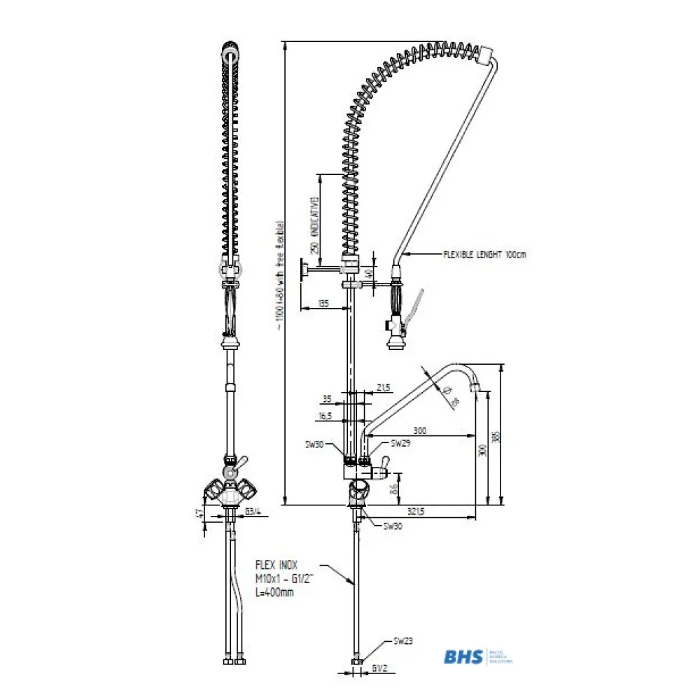 Эргономичный душевой смеситель 20136