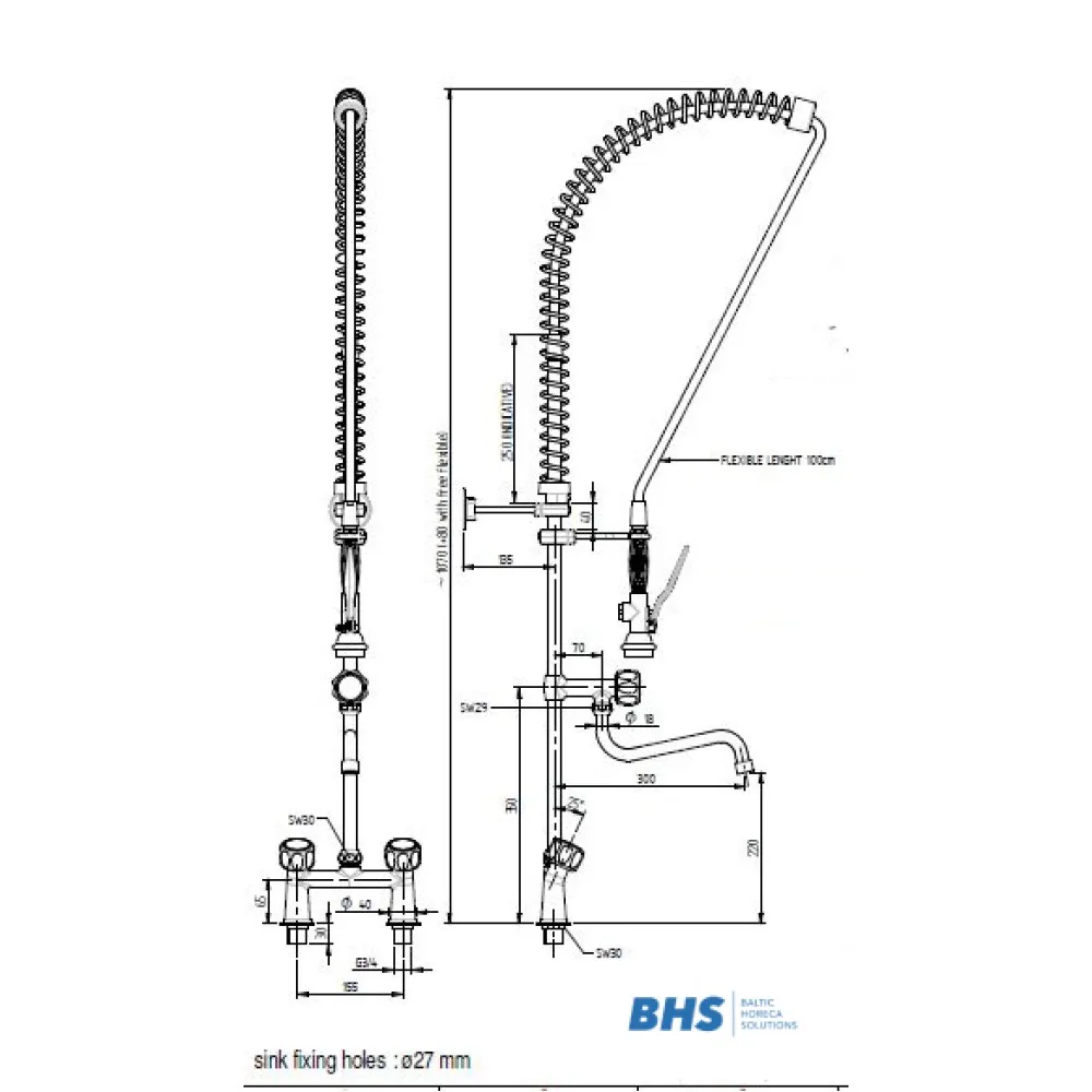 Душевой смеситель ERA 20129
