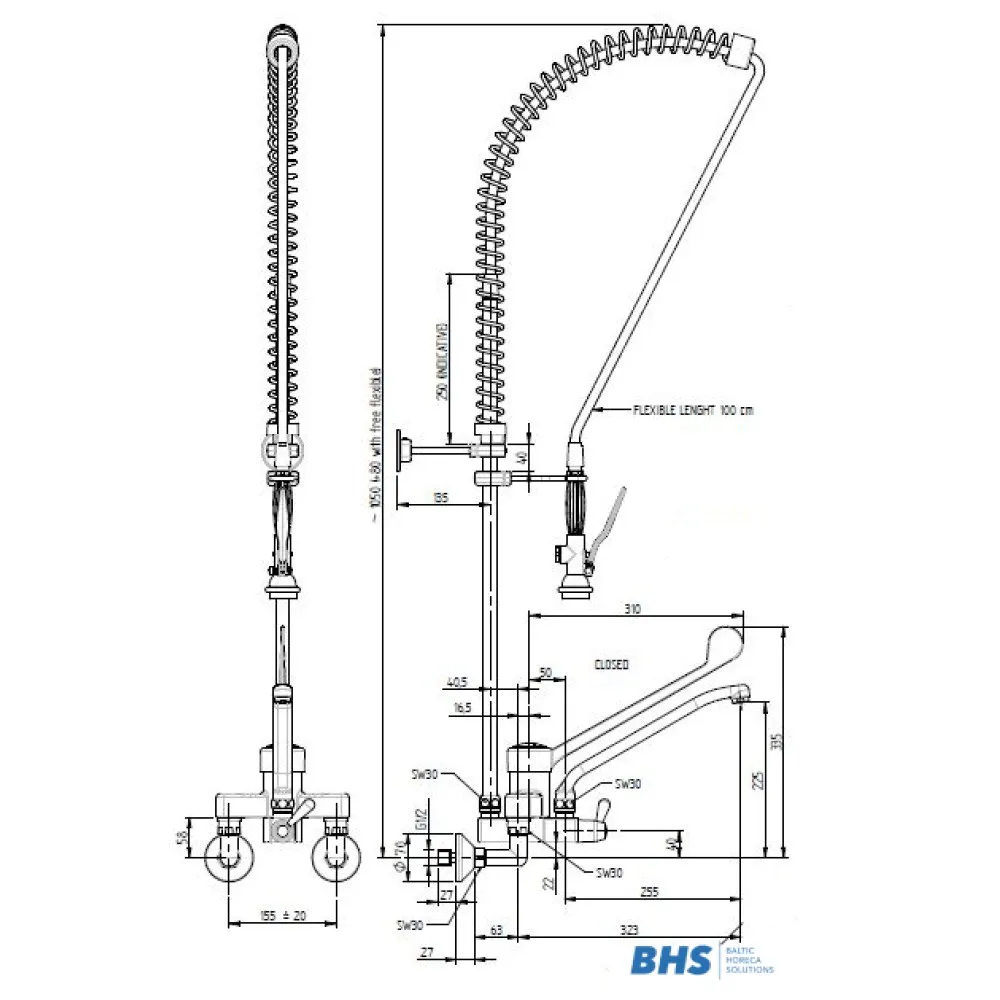Уникальный душевой смеситель ERA 20210