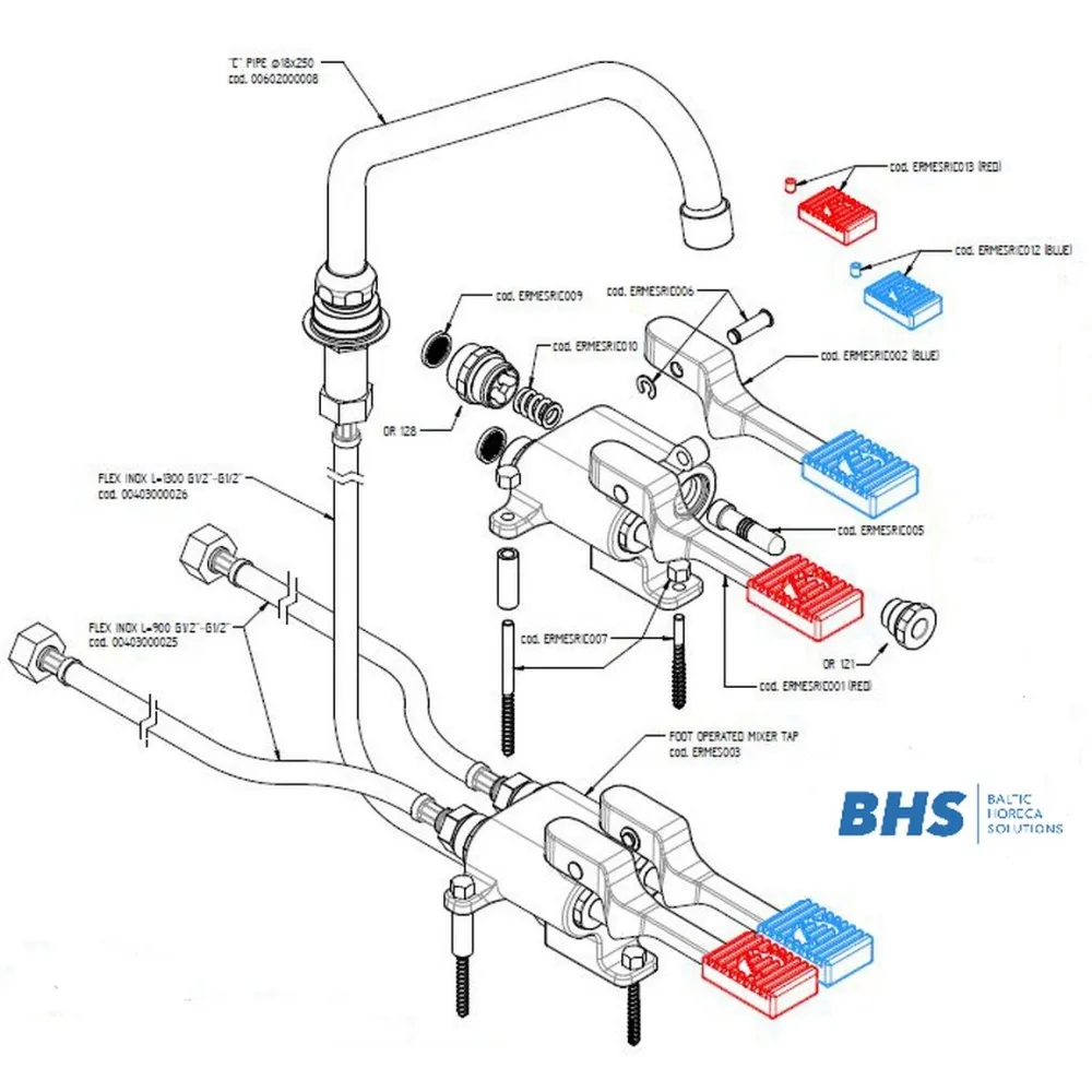 Patogus pedalinis kranas S003K