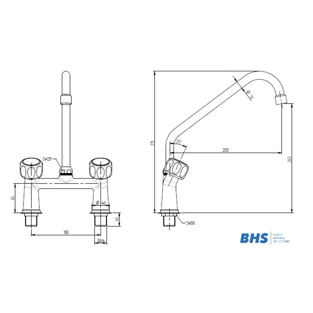 Artisan Kitchen Faucet 20123