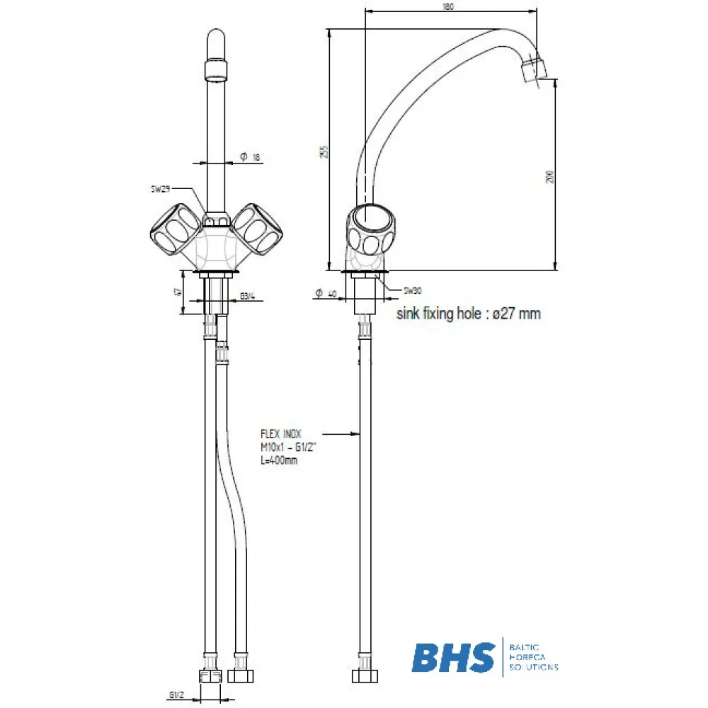 Professionaalne Veepump MONOLITH 20109
