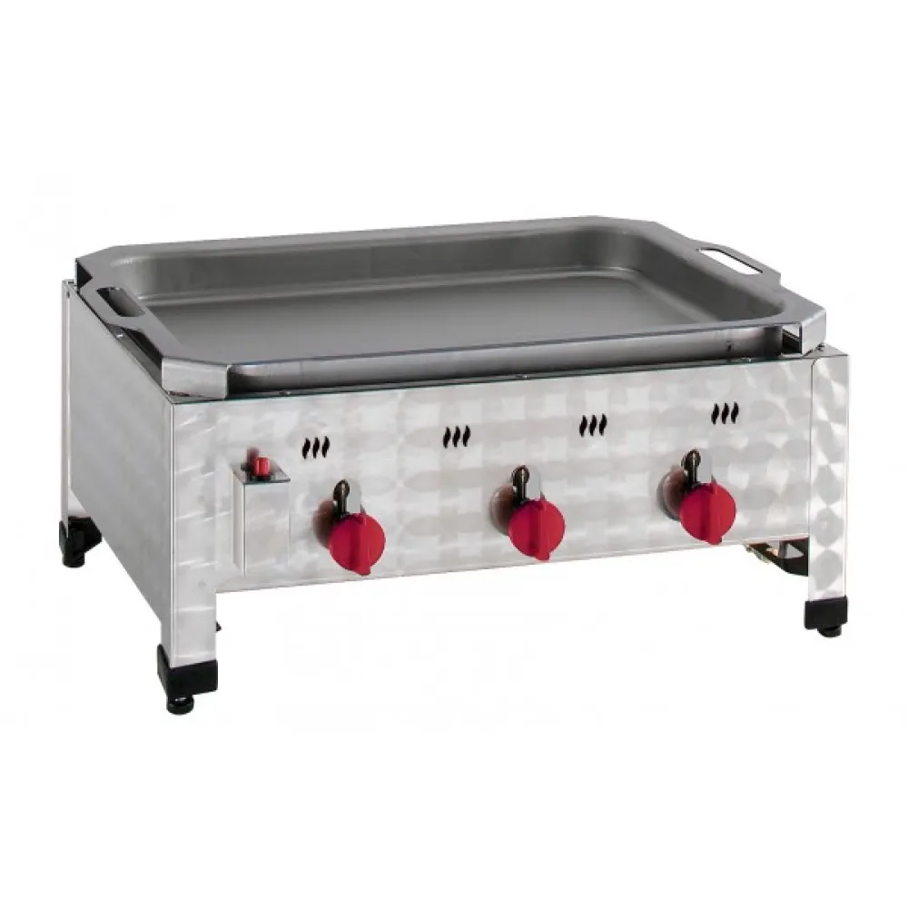 Ultimate 3-Burner Gas Combi Grill