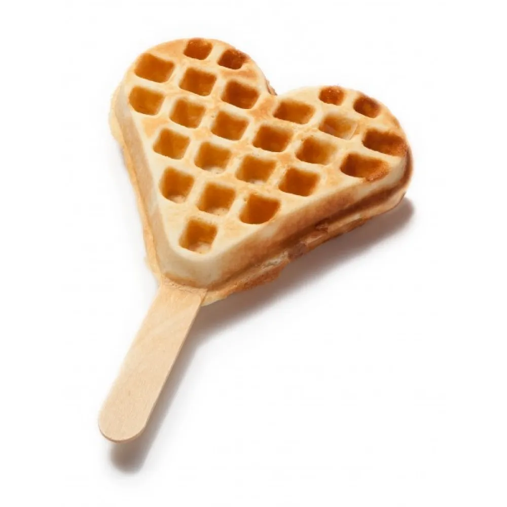 Südamekujuline Vahvliplaat