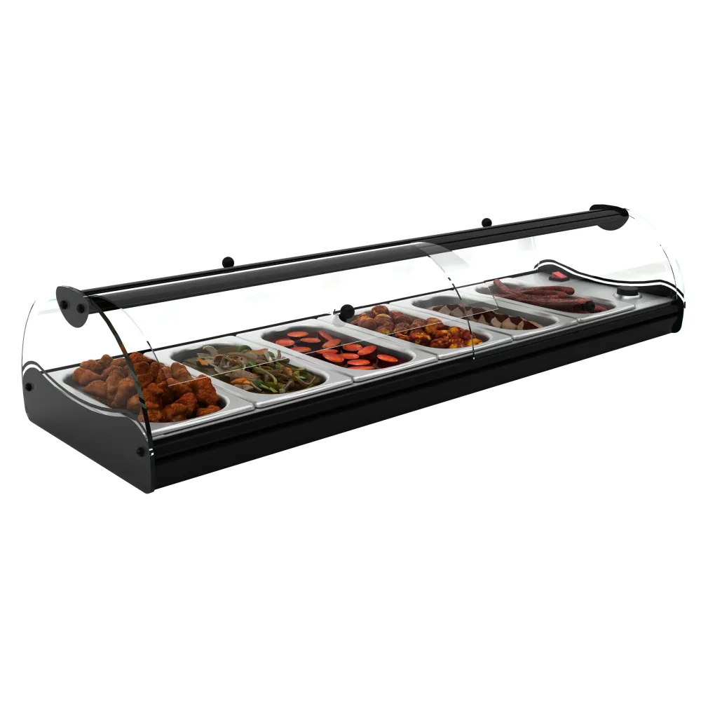 Deluxe Bain-Marie Hot Food Display Case