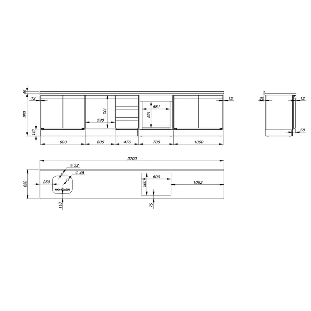 Premium Stainless Steel Kitchen Project