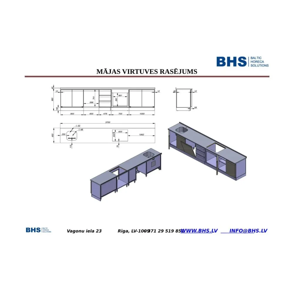 Premium Stainless Steel Kitchen Project
