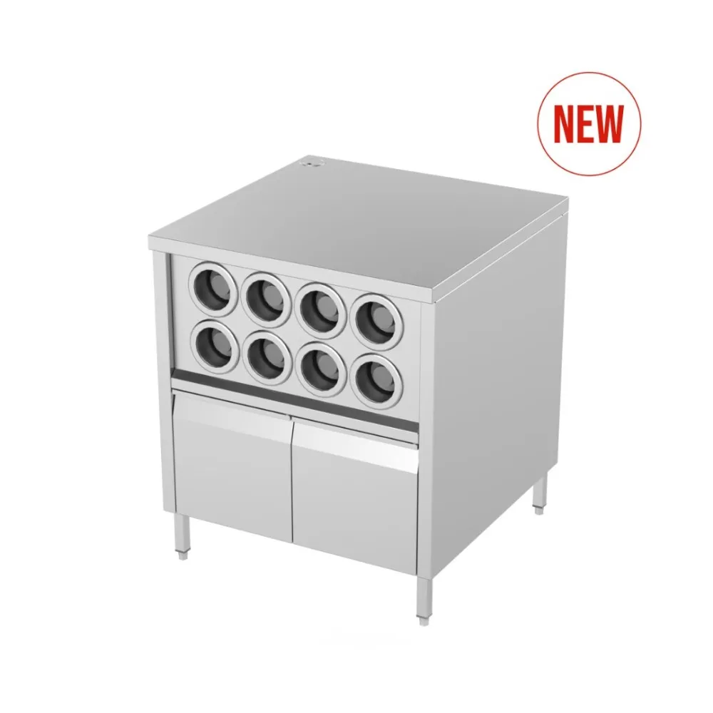 Versatile Drink Station with Silent Closing Doors